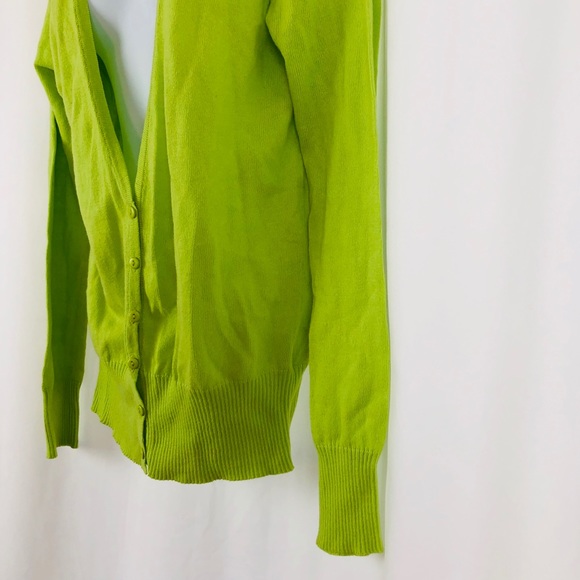 Bongo Cotton button front cardigan sweater L - Picture 9 of 14